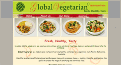 Desktop Screenshot of globalvegetarian.com.au
